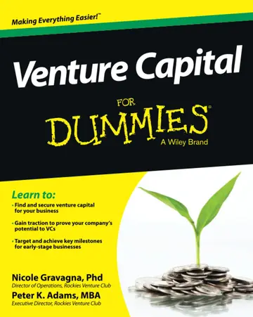 Cover of Venture Capital for Dummies