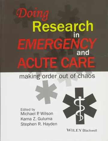 Cover of Doing Research in Emergency and Acute Care