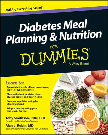 Cover of Diabetes Meal Planning & Nutrition for Dummies