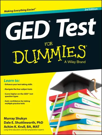 Cover of GED Test for Dummies
