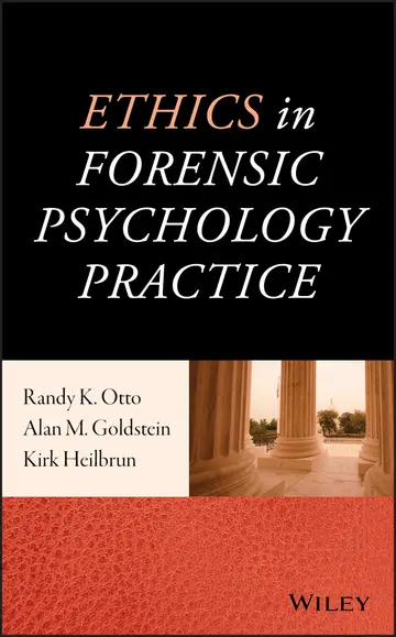 Cover of Ethics in Forensic Psychology Practice
