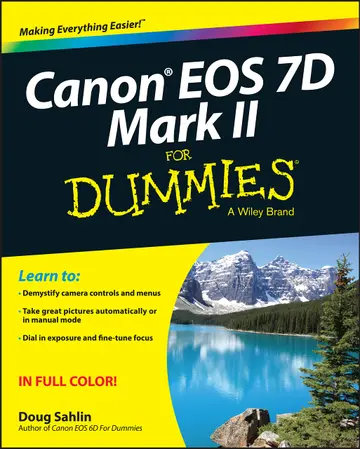 Cover of Canon EOS 7D Mark II for Dummies
