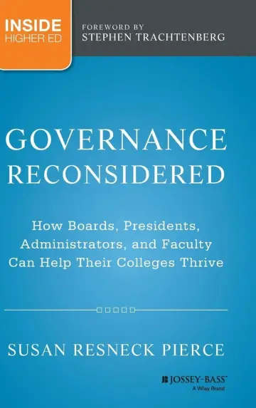 Cover of Governance Reconsidered