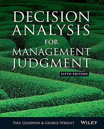 Cover of Decision Analysis for Management Judgement