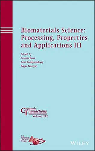 Cover of Biomaterials Science