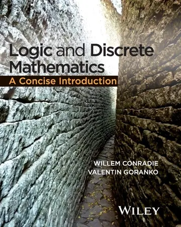 Cover of Logic and Discrete Mathematics - A ConciseIntroduction