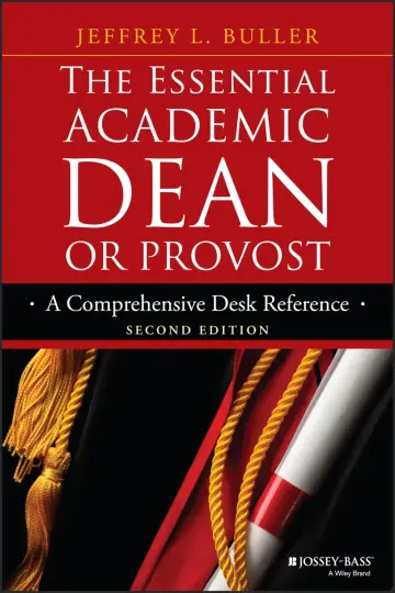 Cover of The Essential Academic Dean or Provost