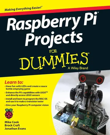 Cover of Raspberry Pi Projects for Dummies