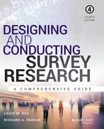Cover of Designing and Conducting Survey Research