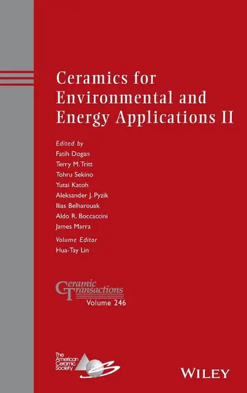 Cover of Ceramics for Environmental and Energy Applications II