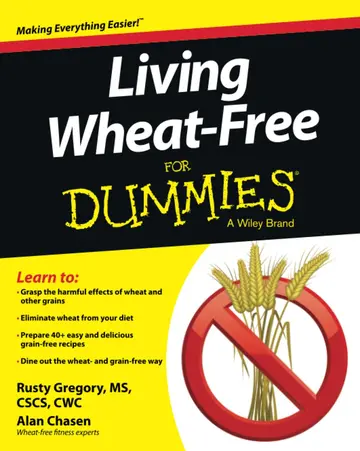 Cover of Living Wheat-Free for Dummies