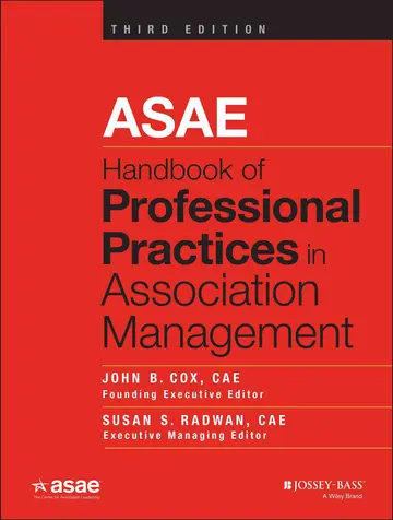 Cover of ASAE Handbook of Professional Practices in Association Management