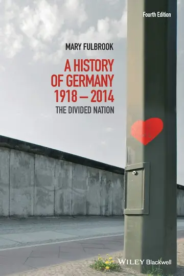 Cover of A History of Germany 1918 - 2014