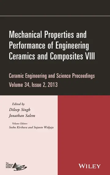 Cover of Mechanical Properties and Performance of Engineering Ceramics and Composites VIII, Volume 34, Issue 2