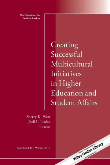 Cover of Creating Successful Multicultural Initiatives in Higher Education and Student Affairs