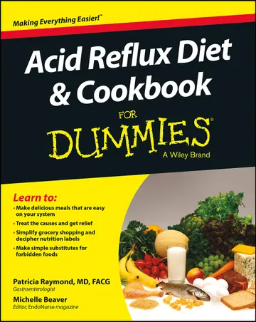 Cover of Acid Reflux Diet & Cookbook for Dummies