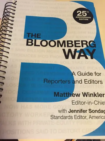 Cover of The Bloomberg Way