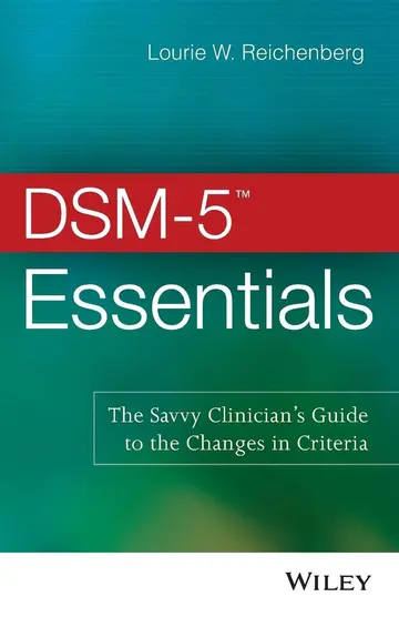 Cover of Dsm-5 Essentials the Savvy Clinicians Guide to the Changes in Criteria