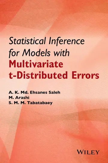 Cover of Statistical Inference for Models with Multivariate t-distributed Errors
