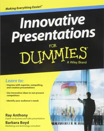 Cover of Innovative Presentations for Dummies