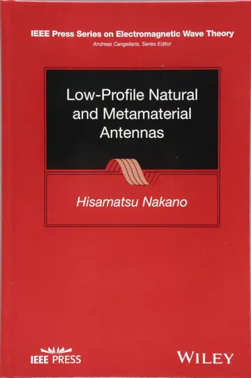 Cover of Low-profile Natural and Metamaterial Antennas