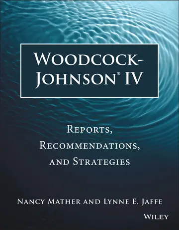 Cover of Woodcock-Johnson (R) IV - Reports, Recommendations, and Strategies