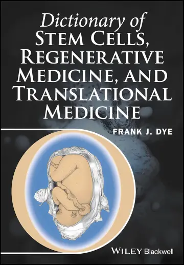 Cover of Dictionary of Stem Cells, Regenerative Medicine, and Translational Medicine