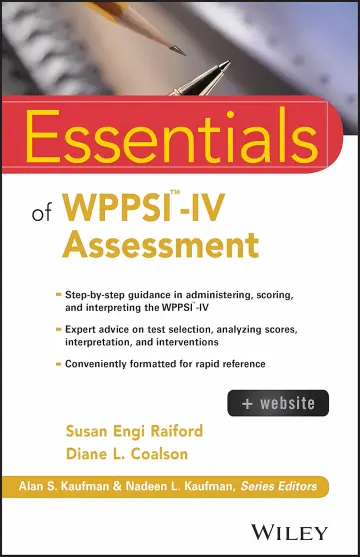 Cover of Essentials of WPPSI-IV Assessment