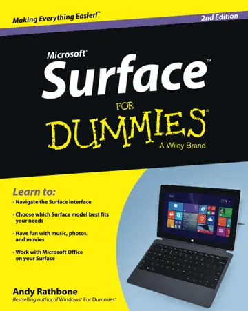 Cover of Surface for Dummies