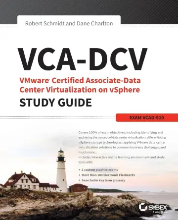 Cover of VCA-DCV VMWare Certified Associate-Data Center Virtualization on VSphere