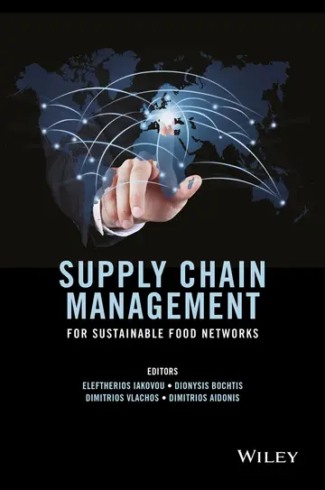 Cover of Supply Chain Management for Sustainable Food Networks