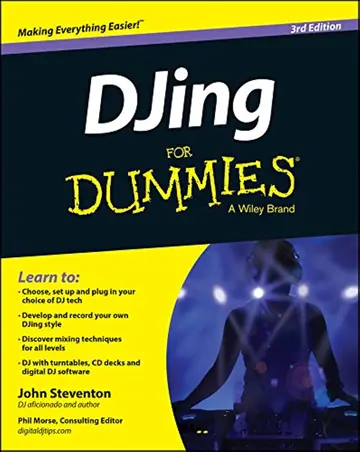 Cover of Djing for Dummies - 3rd Edition
