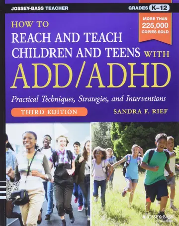 Cover of How to Reach and Teach Children and Teens with ADD/ADHD