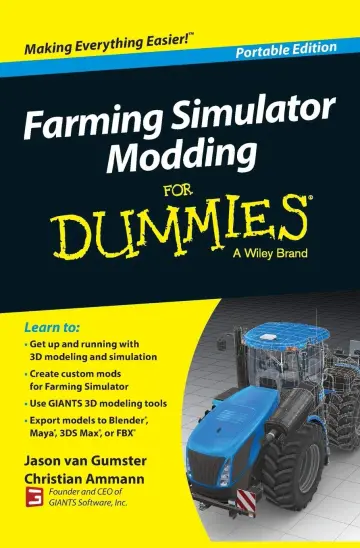 Cover of Farming Simulator Modding for Dummies