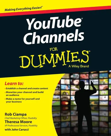 Cover of YouTube Channels for Dummies