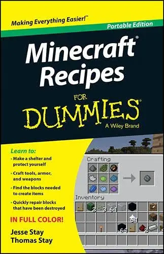 Cover of Minecraft Recipes for Dummies