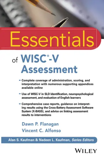 Cover of Essentials of WISC-V Assessment