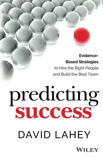 Cover of Predicting Success