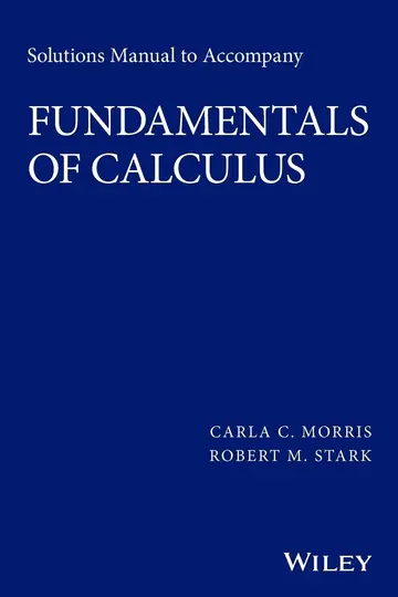 Cover of Fundamentals of Calculus