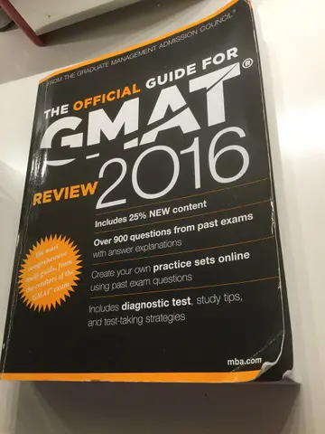 Cover of The Official Guide for GMAT Review 2016 with Online Question Bank and Exclusive Video