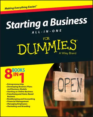 Cover of Starting a Business All-in-One for Dummies