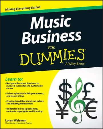 Cover of Music Business for Dummies
