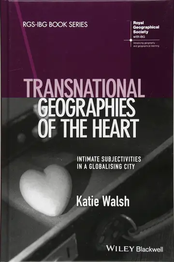 Cover of Transnational Geographies of the Heart