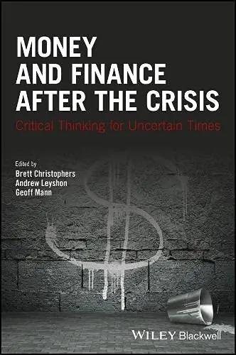 Cover of Money and Finance After the Crisis