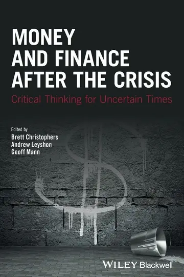 Cover of Money and Finance After the Crisis