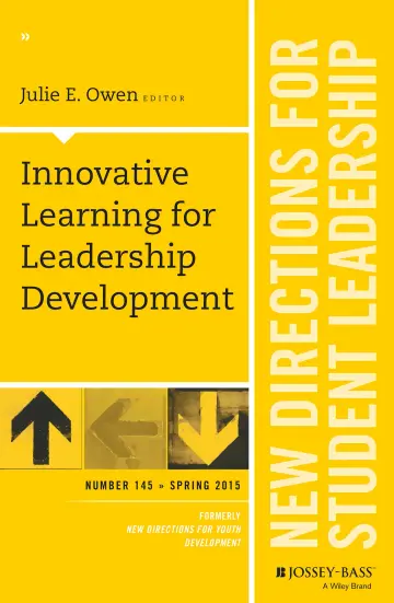 Cover of Innovative Learning for Leadership Development