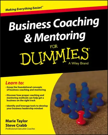 Cover of Business Coaching and Mentoring for Dummies