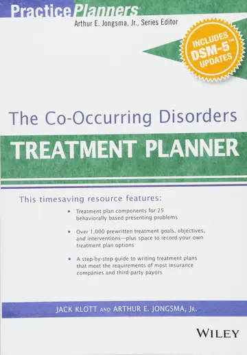 Cover of The Co-occurring Disorders Treatment Planner, with DSM-5 Updates