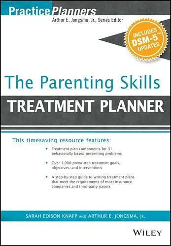 Cover of The Parenting Skills Treatment Planner, with Dsm-5 Updates