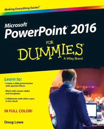 Cover of PowerPoint 2016 for Dummies